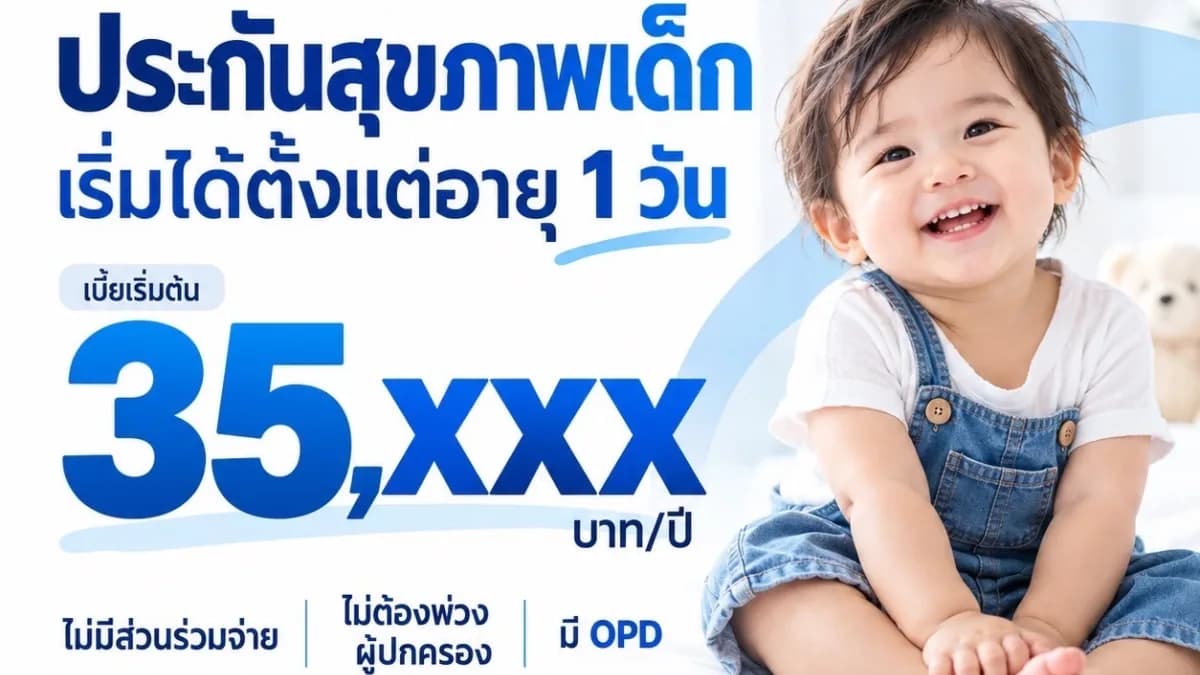 ประกันสุขภาพเด็ก